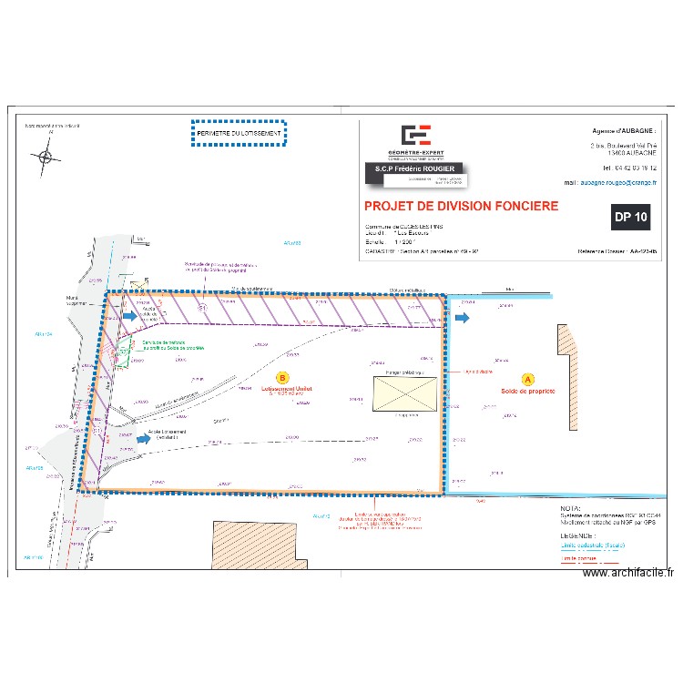 MAISON PLAN GEO. Plan de 0 pièce et 0 m2