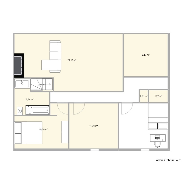 maison 2. Plan de 0 pièce et 0 m2