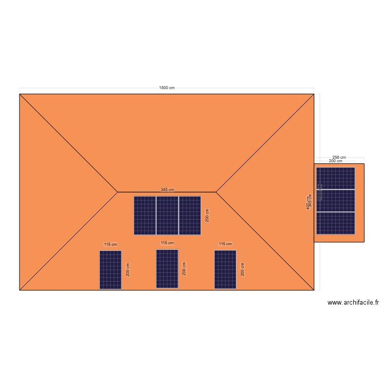 wone. Plan de 0 pièce et 0 m2