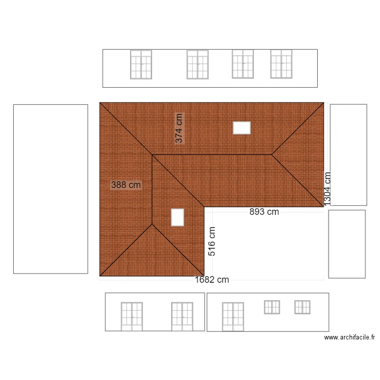 Toiture Maison Chigny. Plan de 0 pièce et 0 m2