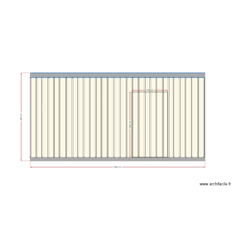 cabanon pelletier face. Plan de 1 pièce et 16 m2