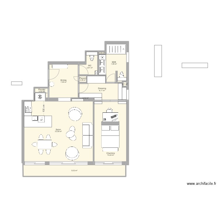 Appart_Eric. Plan de 36 pièces et 247 m2