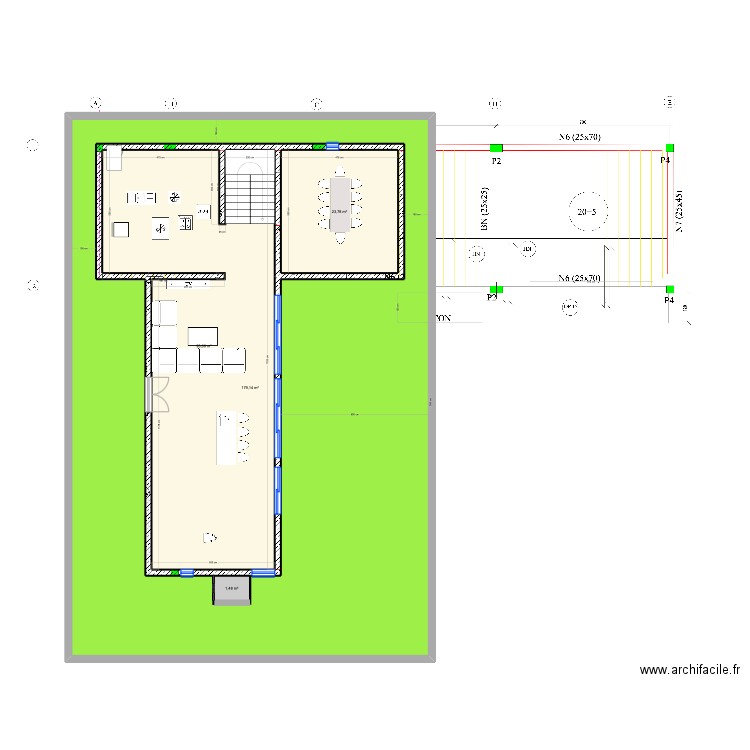 VILLA ALTEA V MINI. Plan de 16 pièces et 670 m2