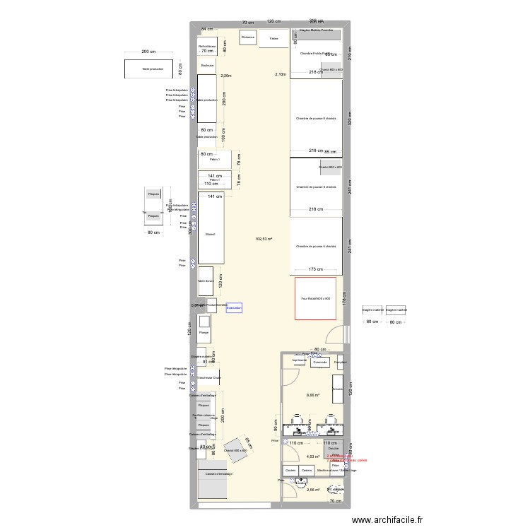 Montreuil 120m2 Werner - 4. Plan de 5 pièces et 118 m2