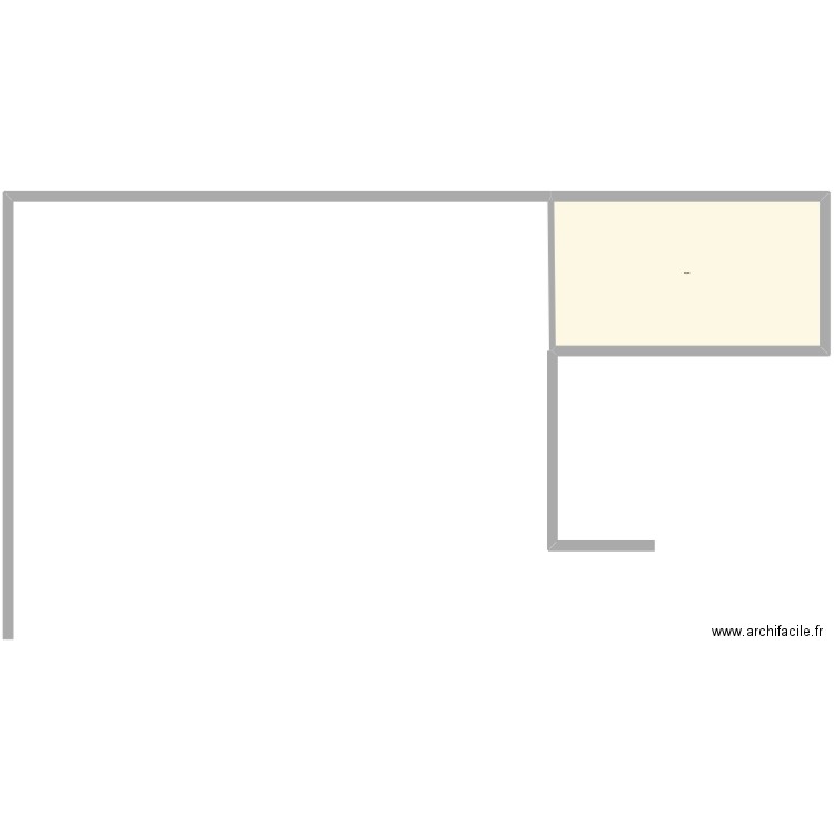 ecole. Plan de 1 pièce et 518 m2