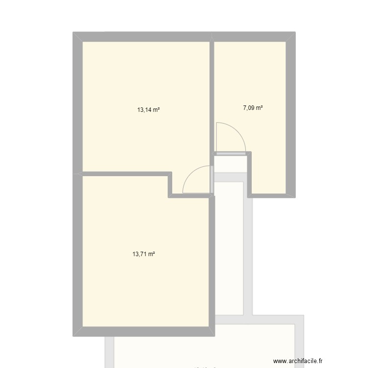 Coudekerque. Plan de 9 pièces et 106 m2