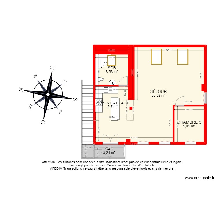 BI20624 -. Plan de 27 pièces et 256 m2