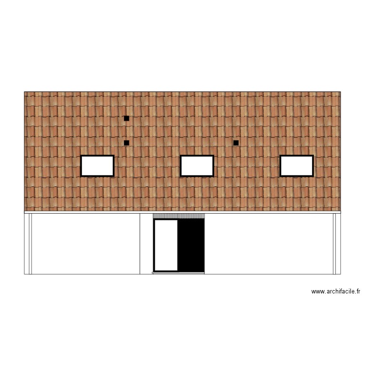 Wavre façade nord 2024. Plan de 0 pièce et 0 m2