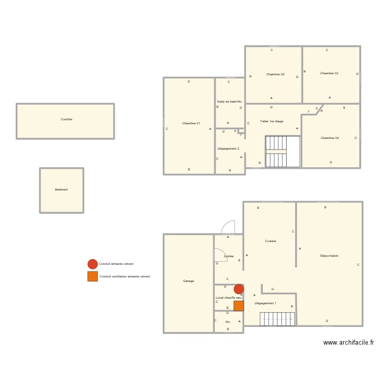 761300062. Plan de 13 pièces et 179 m2