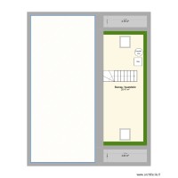 Appartement 2 Tri bèneu , projet, 2e étage