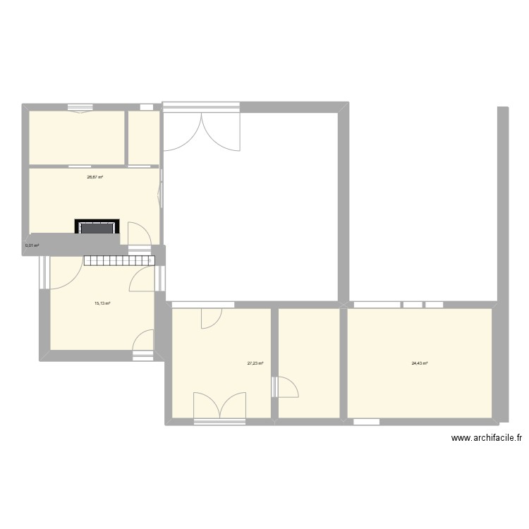 Proposition 1 Christine. Plan de 11 pièces et 229 m2