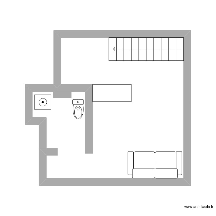 Actuel. Plan de 0 pièce et 0 m2