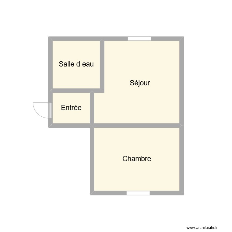 ARNAC 3. Plan de 4 pièces et 10 m2