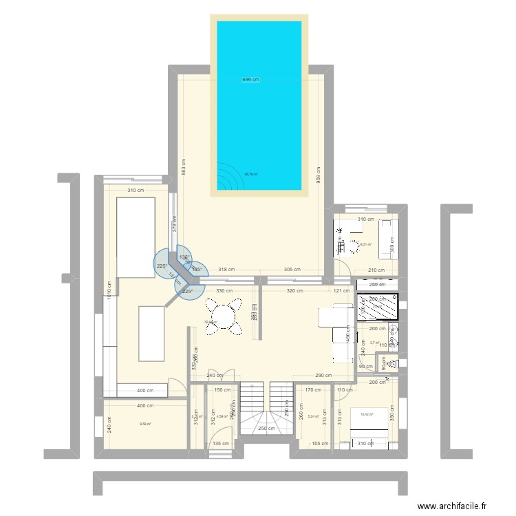 Maison Nangy 18.01.25. Plan de 12 pièces et 195 m2