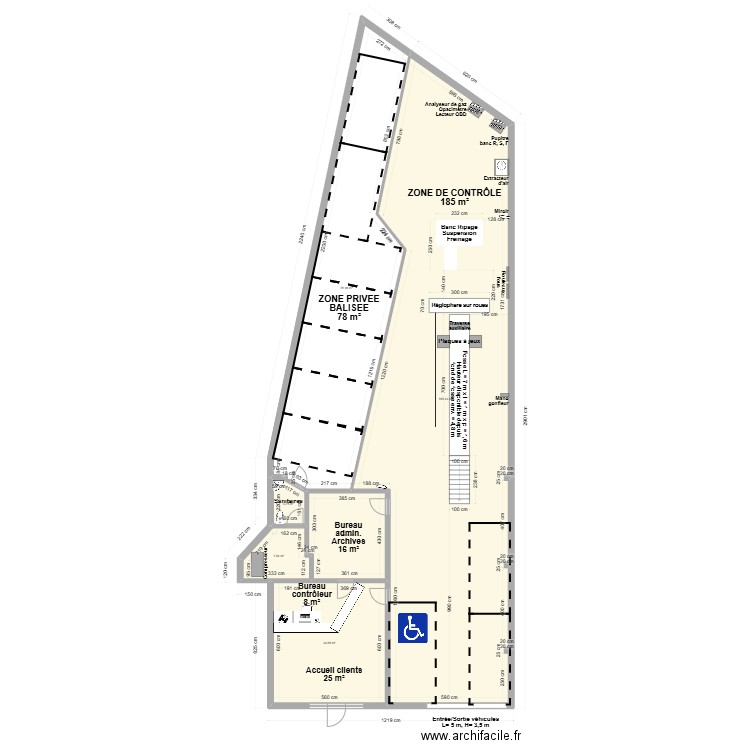 CCT VL AUCH CT DAOUST 32DAAU. Plan de 6 pièces et 324 m2