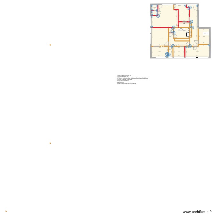 Plan locaux Lorient suite métrés 3-12-2024 TEST. Plan de 11 pièces et 134 m2