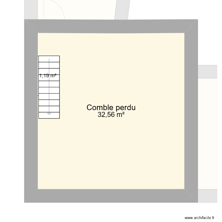 JARRAUD. Plan de 18 pièces et 190 m2