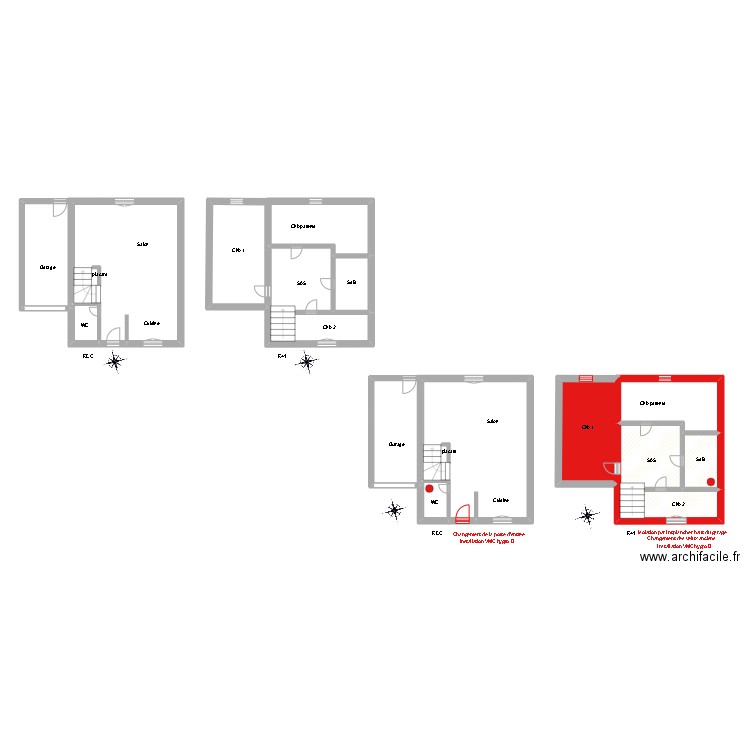 Jeremy ledron . Plan de 10 pièces et 116 m2