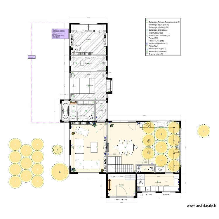 Maison Outaouais V5.4. Plan de 72 pièces et 463 m2