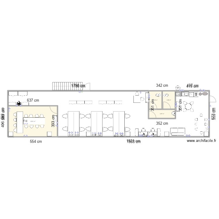 THELUS 5. Plan de 4 pièces et 35 m2