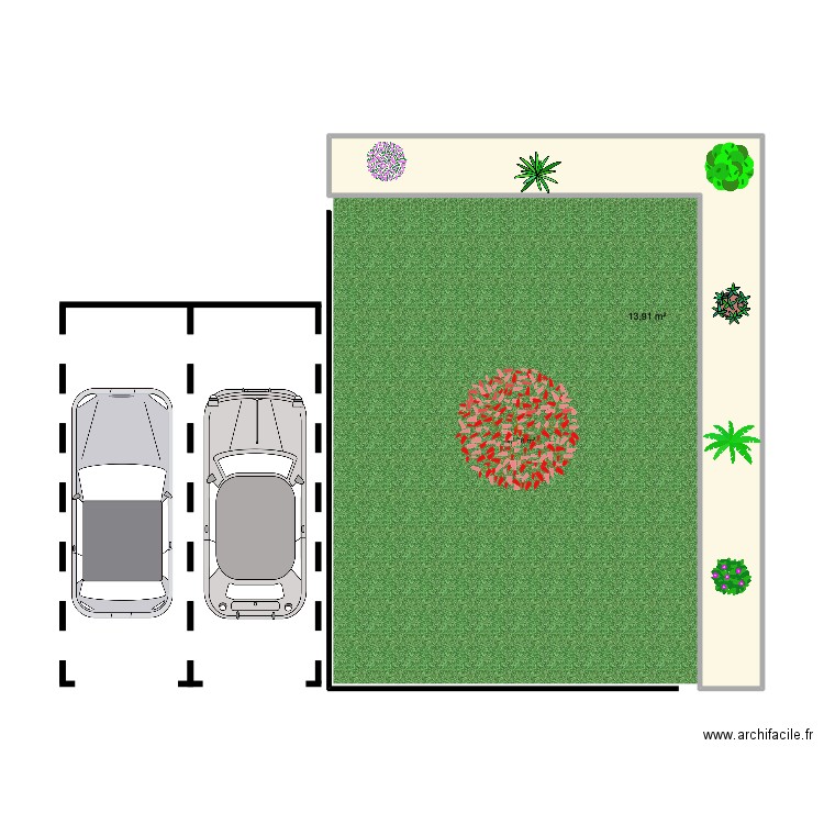 plans gagnés. Plan de 1 pièce et 14 m2