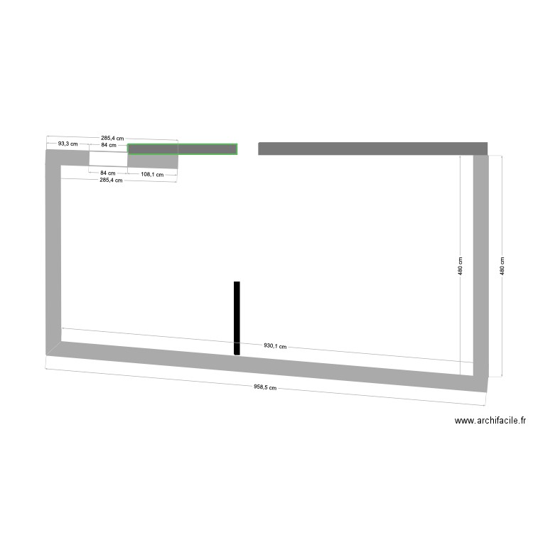 SCHAEFFER M- RDC ACTUEL. Plan de 0 pièce et 0 m2