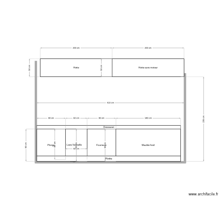 Ligne cuisson Alaia. Plan de 0 pièce et 0 m2