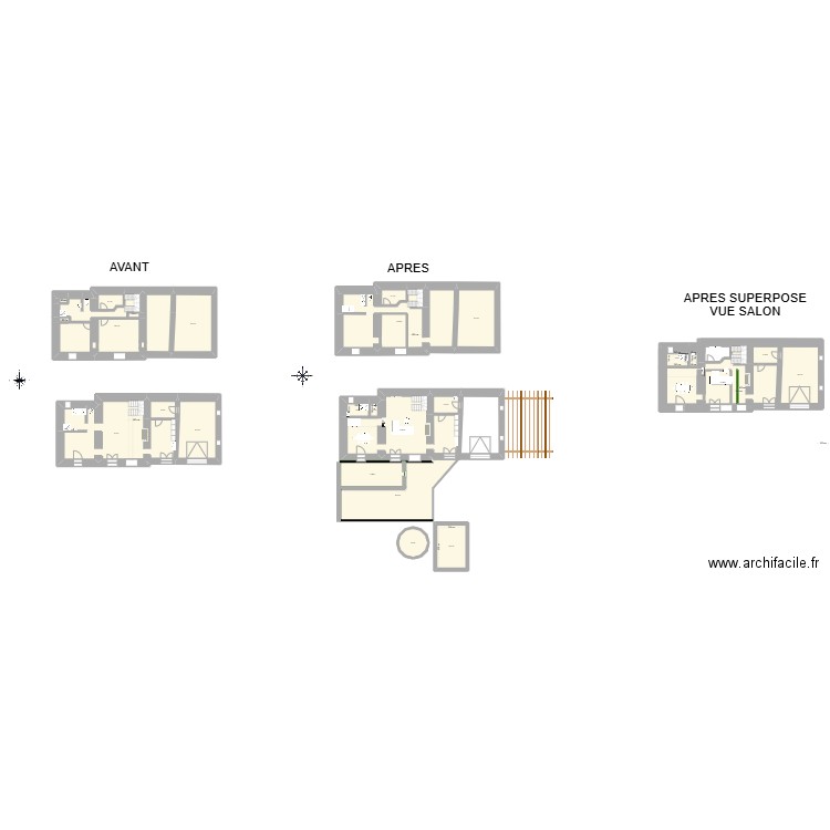 La boexiere1. Plan de 25 pièces et 610 m2