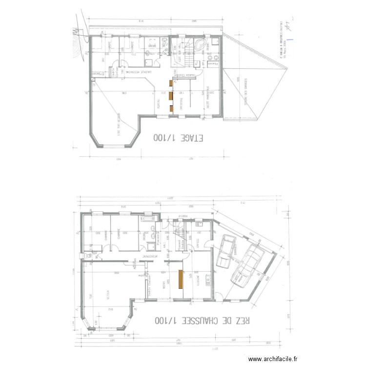 Maison LAHBIB. Plan de 0 pièce et 0 m2