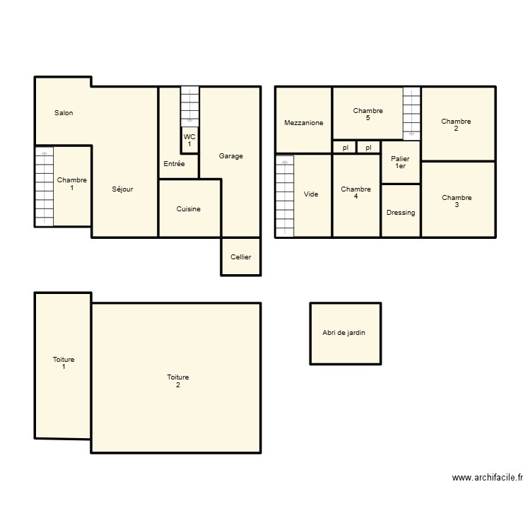 QUIMPER BOUGUENNEC. Plan de 20 pièces et 87 m2