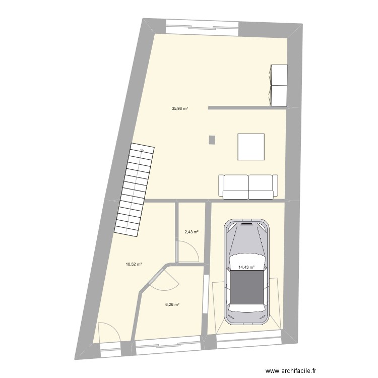 ARI N3. Plan de 10 pièces et 138 m2