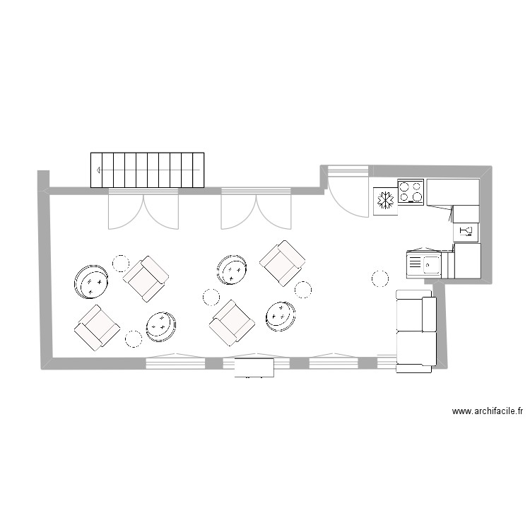 Salon. Plan de 0 pièce et 0 m2