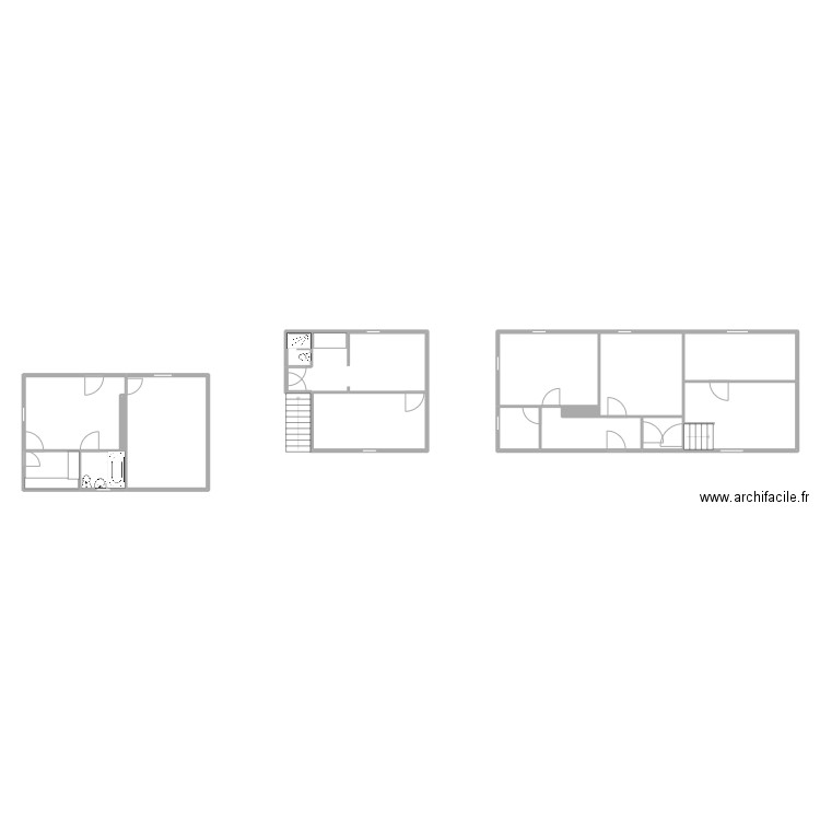 Thoiry Dubois. Plan de 16 pièces et 127 m2