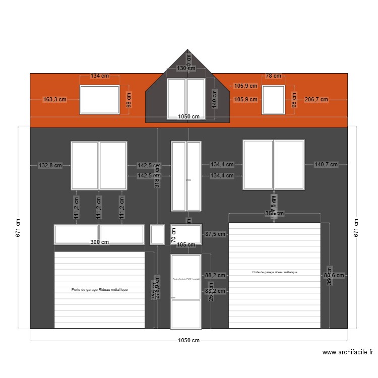 maison epinal facade. Plan de 0 pièce et 0 m2