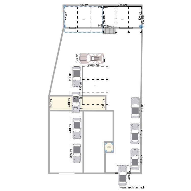 Martin 2. Plan de 3 pièces et 94 m2