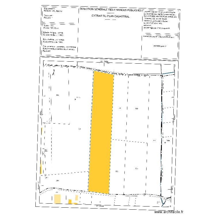 projet AS167. Plan de 0 pièce et 0 m2