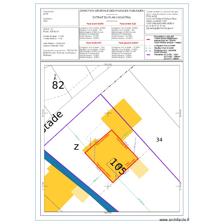 martinez claude dp02. Plan de 0 pièce et 0 m2