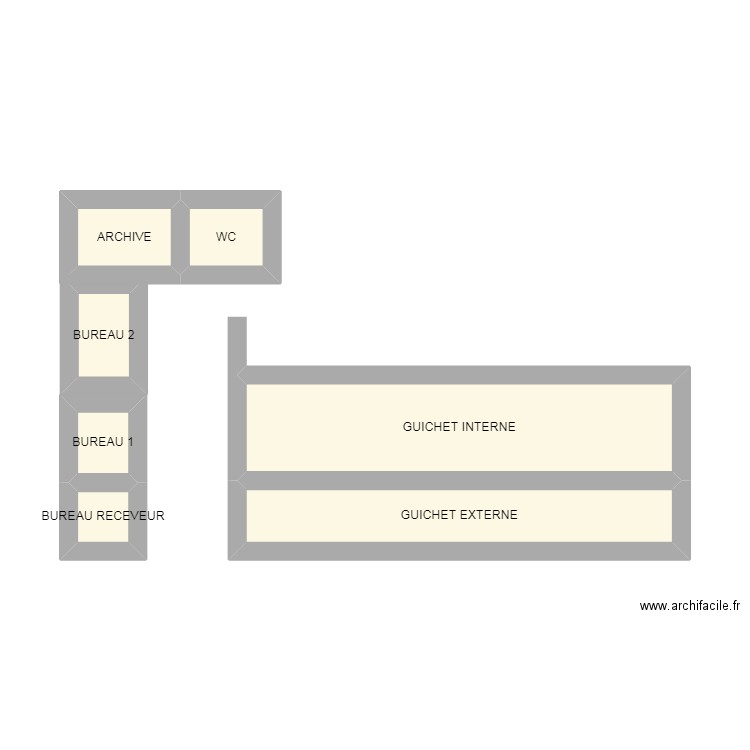 RF NOUVELLE MEDINA. Plan de 7 pièces et 17 m2