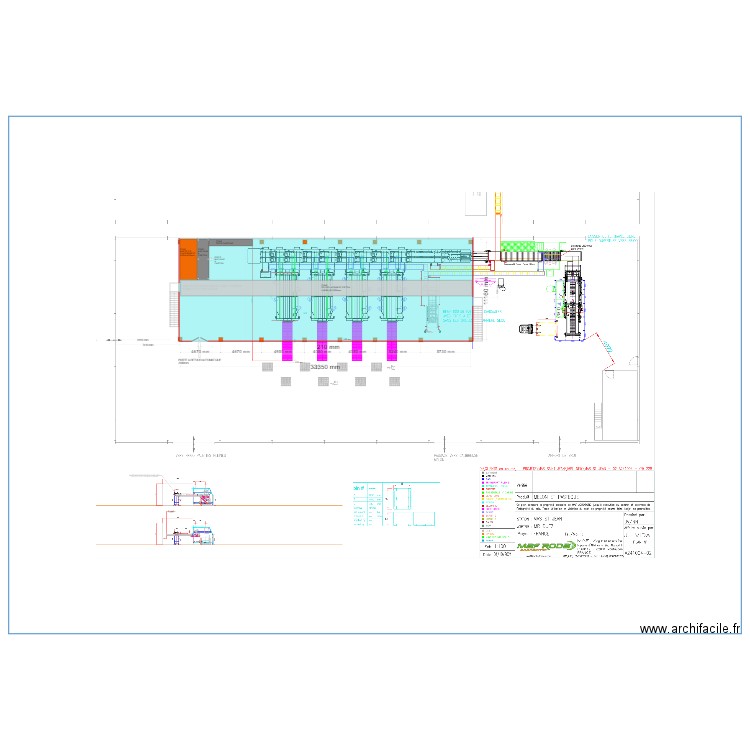 DUEZ PLAN AVEC ENTRAXE 5000. Plan de 0 pièce et 0 m2