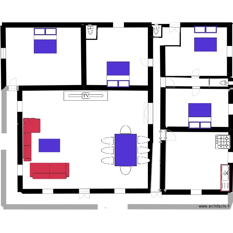 plan leonard. Plan de 0 pièce et 0 m2