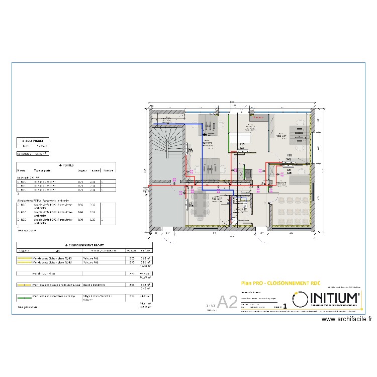 Immo de france Montbrison. Plan de 0 pièce et 0 m2