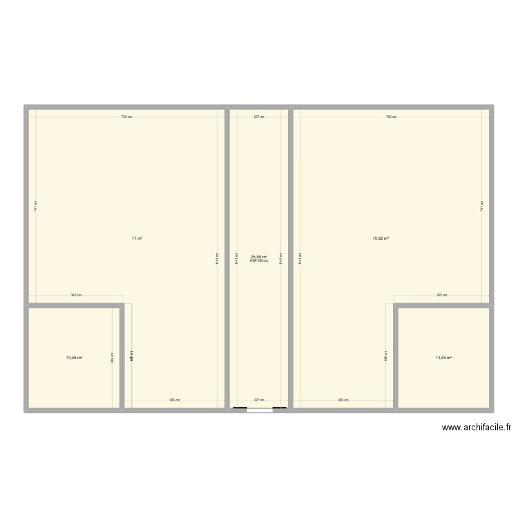 PLAN DIARRA SAMBA. Plan de 5 pièces et 195 m2