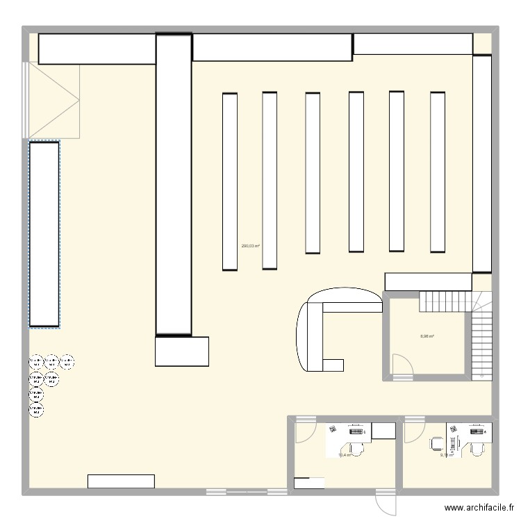 cedeo. Plan de 4 pièces et 331 m2