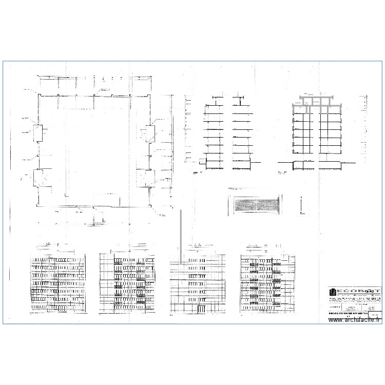 087- Coupe principe TT Pierre Nau . Plan de 0 pièce et 0 m2