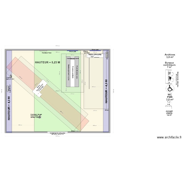 CCT VL ANCEAUMEVILLE V1. Plan de 1 pièce et 273 m2