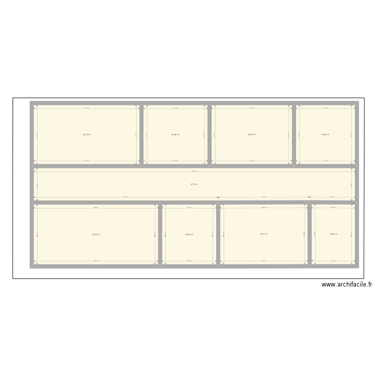 waste of time. Plan de 9 pièces et 304 m2