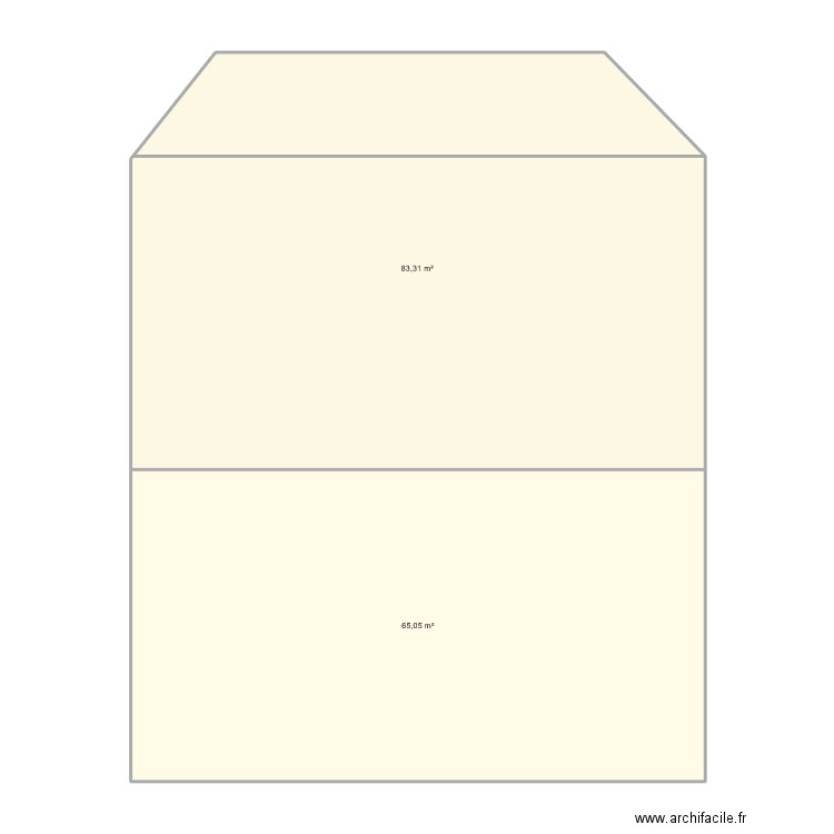 CARNOT. Plan de 2 pièces et 148 m2