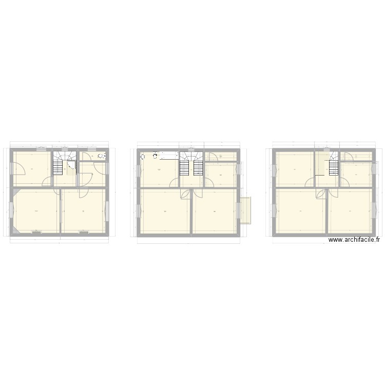 La Cabane RDC. Plan de 18 pièces et 180 m2