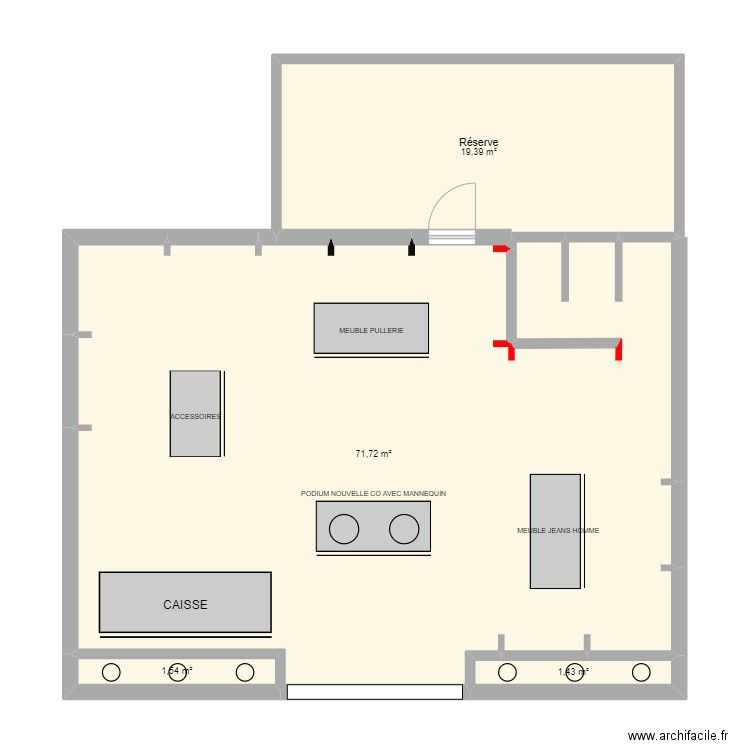 plan mag du 19/09. Plan de 4 pièces et 94 m2