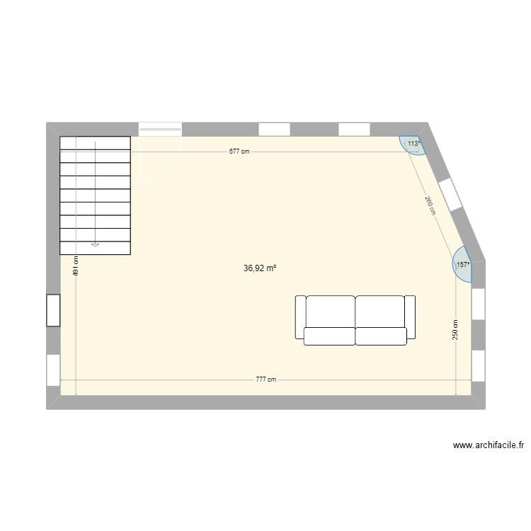 MOB HOUSE . Plan de 5 pièces et 116 m2